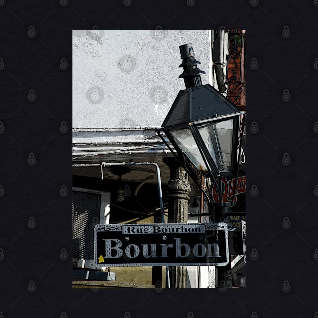 BOURBON STREET SIGN by JerryGranamanPhotos71